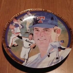 Nolan Ryan plate - the strikeout express